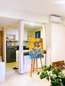 Không gian căn hộ Masteri Thảo Điền Căn hộ Masteri Thảo Điền view sông, đầy đủ nội thất.