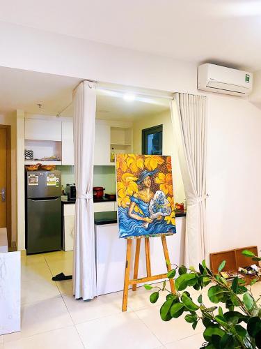 Không gian căn hộ Masteri Thảo Điền Căn hộ Masteri Thảo Điền view sông, đầy đủ nội thất.