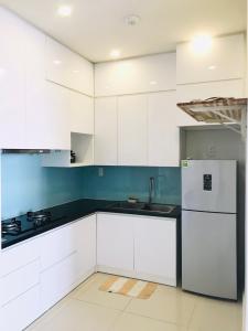 Nhà bếp căn hộ Galaxy 9 Bán căn hộ tầng cao Galaxy 9, Quận 4, thiết kế hiện đại, đầy đủ nội thất.