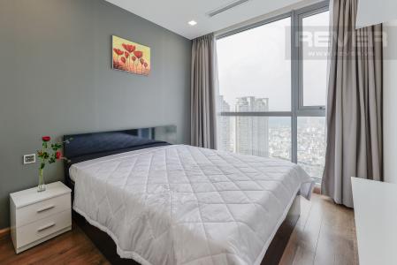 Phòng ngủ 1 Căn hộ Vinhomes Central Park 2 phòng ngủ tầng cao Park 6