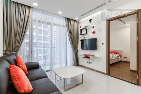 Phòng Khách Căn hộ Vinhomes Central Park 1 phòng ngủ tầng trung Park 7