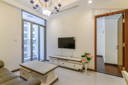 Phòng Khách Officetel Vinhomes Central Park 1 phòng ngủ tầng cao Landmark 5