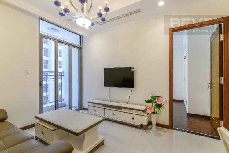 Phòng Khách Officetel Vinhomes Central Park 1 phòng ngủ tầng cao Landmark 5
