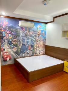 Phòng ngủ căn hộ Hoàng Anh Thanh Bình Căn hộ Hoàng Anh Thanh Bình tầng cao, view ngắm trọn thành phố.