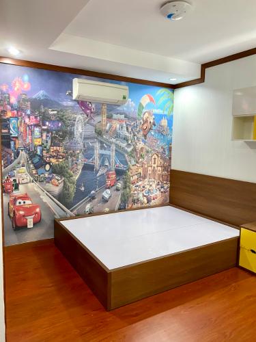 Phòng ngủ căn hộ Hoàng Anh Thanh Bình Căn hộ Hoàng Anh Thanh Bình tầng cao, view ngắm trọn thành phố.