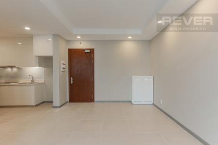 Phòng Khách Căn hộ The Gold View 1 phòng ngủ tầng cao A3 hướng Tây Nam