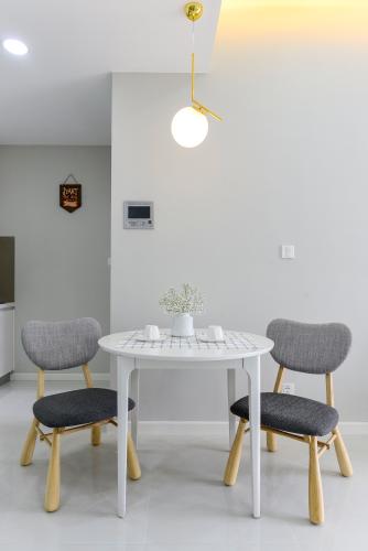 Phòng ăn căn hộ MASTERI AN PHÚ Cho thuê căn hộ Masteri An Phú 1PN, tầng 5, đầy đủ nội thất, view hồ bơi