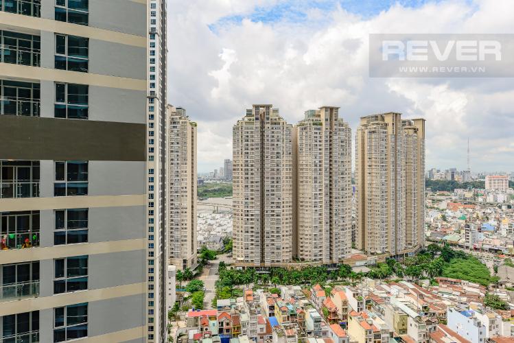 view Căn hộ Vinhomes Central Park 1 phòng ngủ, tầng cao P6, nội thất đầy đủ