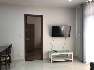 căn hộ Grand Riverside, quận 4 Căn hộ Grand Riverside tầng 10 nội thất đầy đủ, view sông mát mẻ.