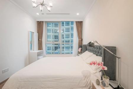 Phòng ngủ officetel Vinhomes Central Park Bán officetel Vinhomes Central Park 1PN, diện tích 53m2, đầy đủ nội thất, view Landmark 81