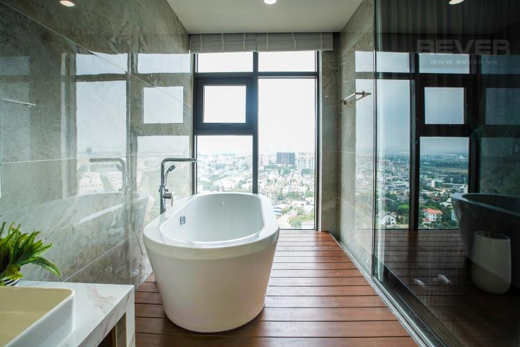 Toilet Penthouse Jamila Khang Điền Bán Penthouse Jamila Khang Điền 3PN, diện tích 243m2, thiết kế thông tầng, đầy đủ nội thất cao cấp, view sông và thành phố