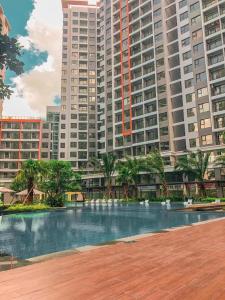 Tiện ích Safira Khang Điền, Quận 9 Căn hộ Safira Khang Điền view nội khu thoáng mát, 2 phòng ngủ.