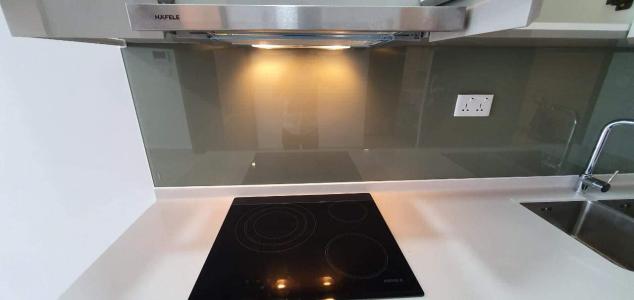 Phòng bếp River Panorama, Quận 7 Căn hộ River Panorama hướng Nam, view nội khu hồ bơi.