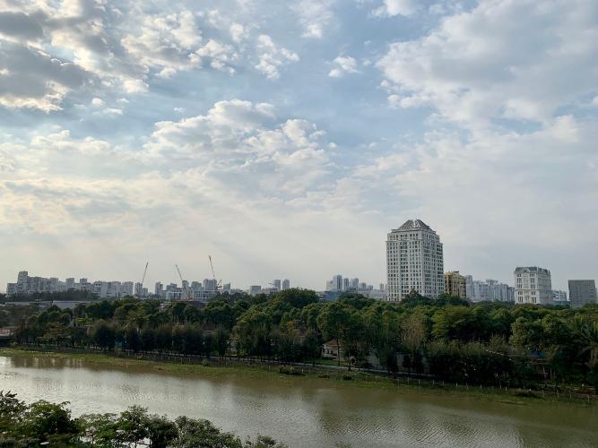 View phòng Khách căn hộ PHÚ MỸ HƯNG MIDTOWN Cho thuê căn hộ Phú Mỹ Hưng Midtown 3PN, diện tích 135m2, đầy đủ nội thất, view sông thoáng mát