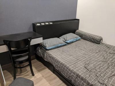 Phòng ngủ Vinhomes Grand Park Quận 9 Căn hộ Vinhomes Grand Park tầng cao, bàn giao nội thất sang trọng.