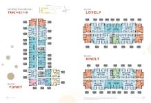 New Galaxy - mặt bằng tầng dự án New Galaxy