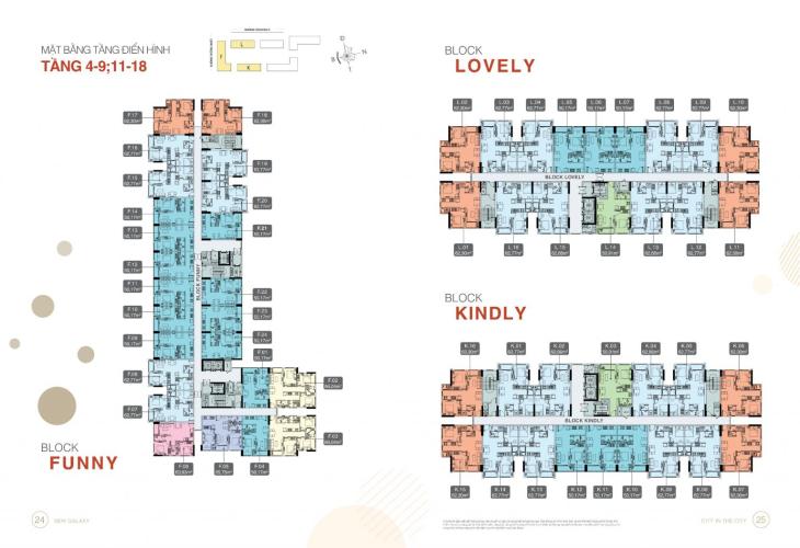 New Galaxy - mặt bằng tầng dự án New Galaxy
