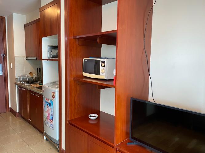 Khu vực bếp The Manor, Bình Thạnh Căn hộ The Manor ban công hướng Tây Nam, nội thất đầy đủ.