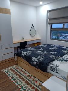 Phòng ngủ căn hộ Saigon South Residences Căn hộ Saigon South Residences tầng thấp, đầy đủ nội thất
