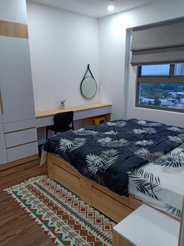 Phòng ngủ căn hộ Saigon South Residences Căn hộ Saigon South Residences tầng thấp, đầy đủ nội thất
