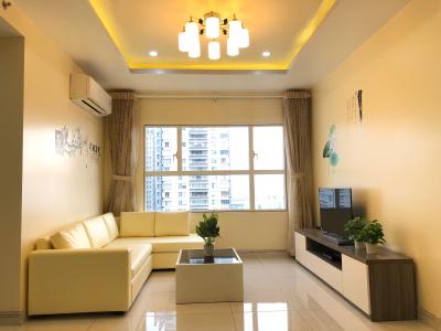 Phòng khách căn hộ SUNRISE CITY Bán căn hộ Sunrise City 2PN, tầng 17, đầy đủ nội thất, view thoáng