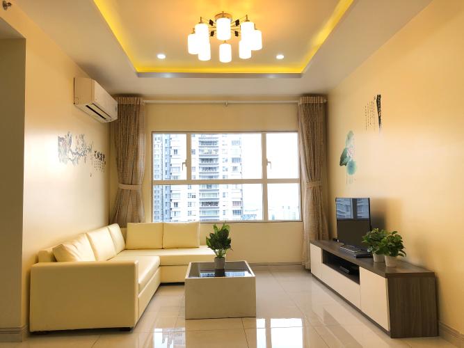 Phòng khách căn hộ SUNRISE CITY Bán căn hộ Sunrise City 2PN, tầng 17, đầy đủ nội thất, view thoáng