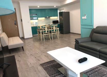 Phòng khách căn hộ VISTA VERDE Cho thuê căn hộ Vista Verde 2PN, tầng 28, đầy đủ nội thất, view hồ bơi