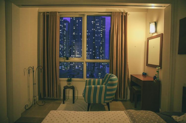 Phòng khách The Manor Quận Bình Thạnh Căn hộ The Manor tầng thấp, ban công hướng Nam.