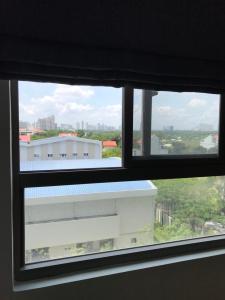 view nhìn từ phòng ngủ master Cho thuê căn hộ Saigon South Residence tầng thấp, diện tích 75m2, ban công hướng Đông