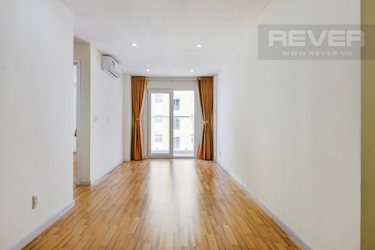 Phòng khách Căn hộ City Gate Quận 8 tầng thấp 2 phòng ngủ block B nội thất cơ bản