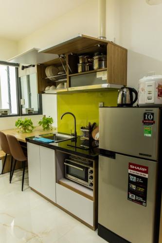 Phòng bếp nhà phố Duy Tân, Phú Nhuận Nhà phố trung tâm Phú Nhuận, thích hợp cho thuê hoặc kinh doanh