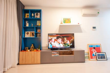 can-ho-THE-GOLD-VIEW Bán căn hộ The Gold View 1PN, tầng trung, đầy đủ nội thất, hướng cửa Tây Nam