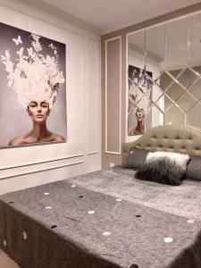 phòng ngủ căn hộ sài gòn mia Bán căn hộ Saigon Mia tầng thấp, diện tích 58m2, đầy đủ nội thất