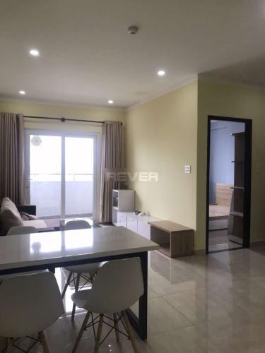 Phòng khách căn hộ Heaven Riverview, Quận 8 Căn hộ Heaven Riverside hướng Nam view thành phố sầm uất.