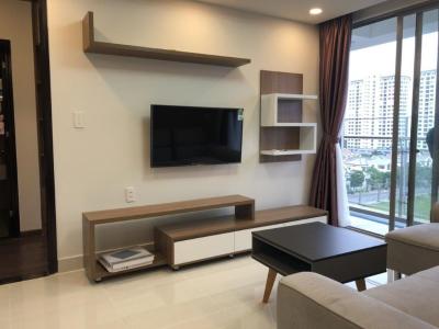 Phòng khách Happy Residence Căn hộ Happy Residence tầng trung, đầy đủ nội thất.