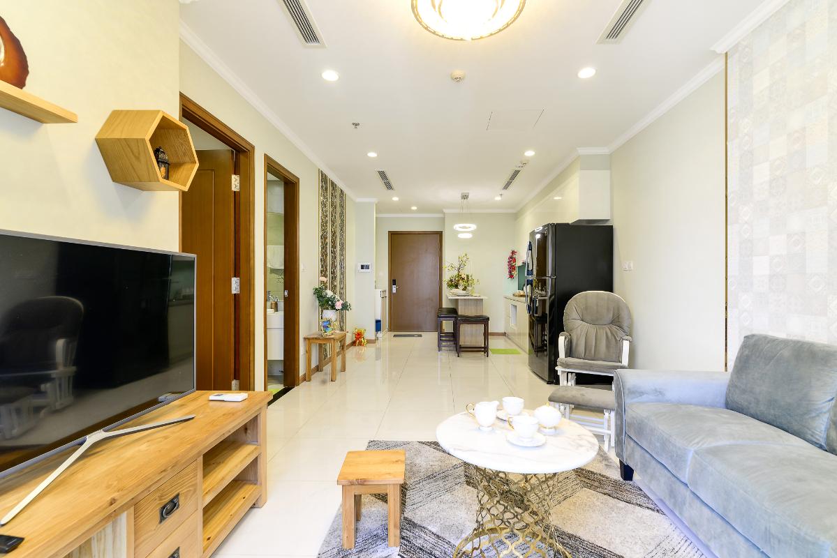 cover (3) Bán căn hộ Vinhomes Central Park 1PN, tháp Landmark 3, diện tích 54m2, đầy đủ nội thất, view sông