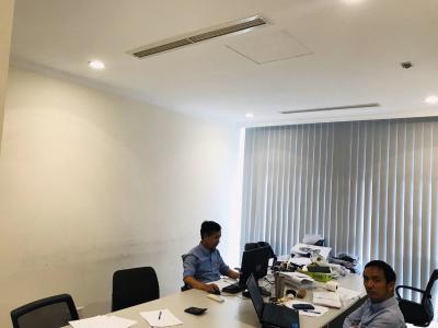 Phòng ngủ Cho thuê căn hộ 3 phòng ngủ Vinhomes Central Park, diện tích 126.6m2, thiết kế hiện đại, dọn vào ở ngay.