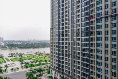 View phong nho Bán căn hộ Vinhomes Central Park 2PN, diện tích 72m2, đầy đủ nội thất, view sông và công viên