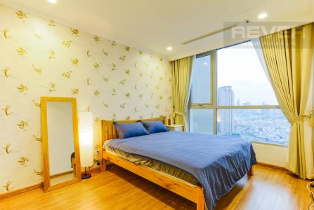Phòng Ngủ Căn hộ Vinhomes Central Park trung tầng Landmark 3 thiết kế hiện đại, sang trọng