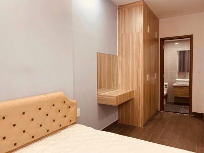 Phòng ngủ căn hộ Sunrise Riverside Căn hộ Sunrise Riverside tầng 15, 2 phòng ngủ, nội thất đầy đủ.