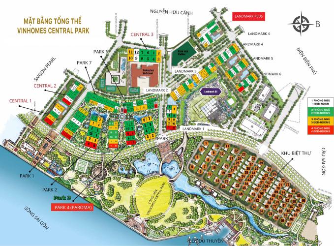 Vinhomes Central Park - mat-bang-vinhomes-central-park