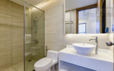 phòng tắm Căn OfficeTel Vinhomes Central Park 1 phòng ngủ tầng thấp Park 1 nội thất cơ bản