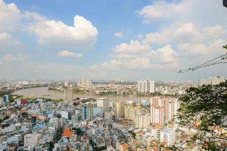 VIEW  Căn hộ Pearl Plaza tầng cao, view thành phố.