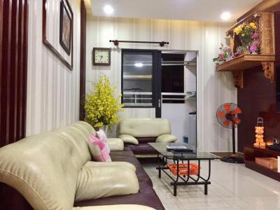 Phòng khách căn hộ Era Town Bán căn hộ tầng cao Era Town, tiện ích cao cấp, nội thất đầy đủ, dọn vào ở ngay.