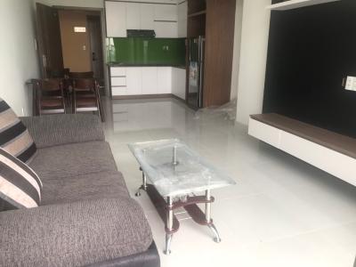 Phòng khách Jamila Khang Điền, Quận 9 Căn hộ Jamila Khang Điền hướng Đông Nam, view thành phố thoáng mát.