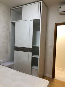 phòng ngủ căn hộ sunrise city Căn hộ Sunrise City tầng cao, hướng Đông Nam, đầy đủ nội thất.