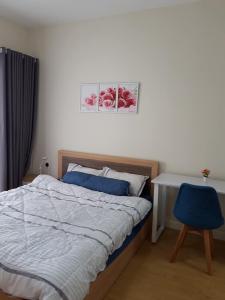 PHÒNG NGỦ căn hộ Masteri Thảo Điền Căn hộ tầng 22 Masteri Thảo Điền, nội thất đầy đủ