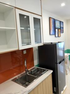 Phòng bếp Vinhomes Grand Park Quận 9 Căn hộ tầng trung thoáng mát Vinhomes Grand Park view nội khu.