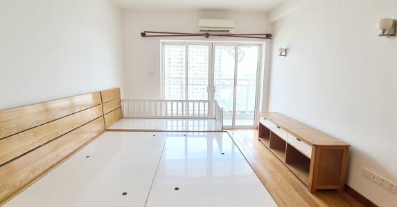 Phòng ngủ căn hộ River Garden, Bán căn hộ số 3 tầng cao dự án River Garden, nội thất cơ bản