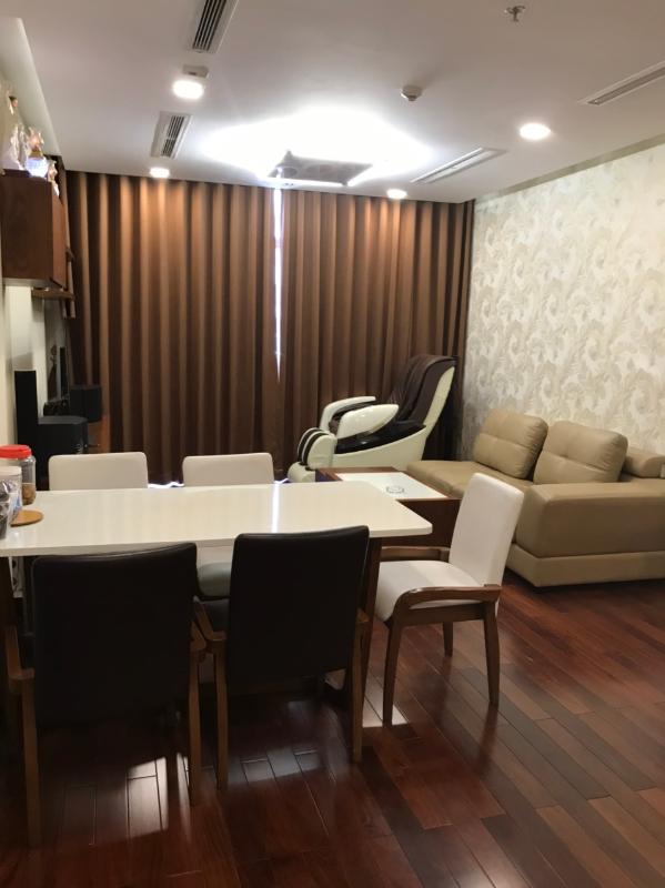 4f626ab1ba3d5c63052c Cho thuê căn hộ Vinhomes Central Park 3PN, tháp Park 5, đầy đủ nội thất, hướng ban công Tây Nam